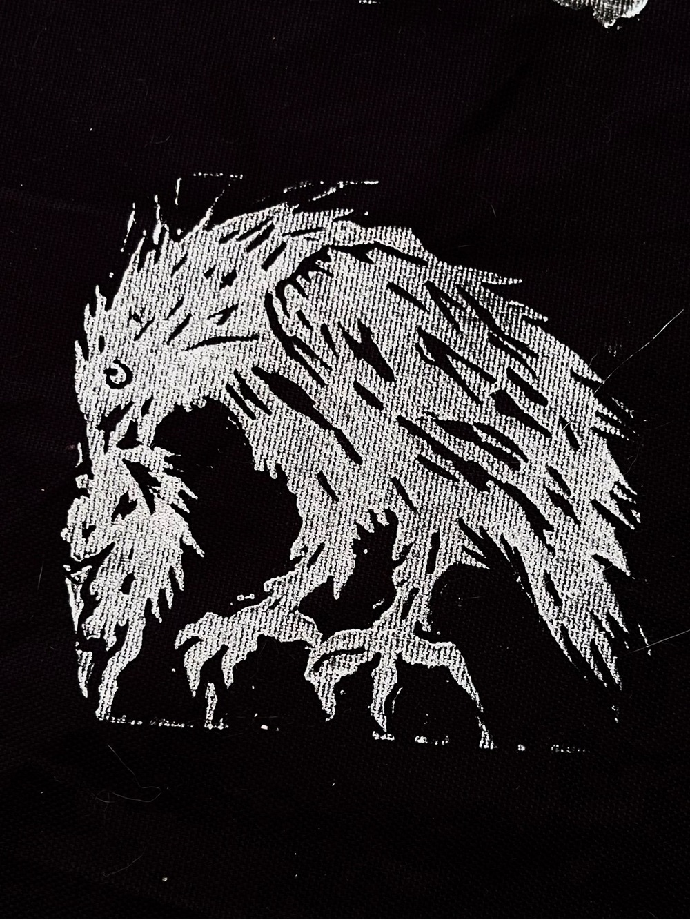 Crow and mouse patch